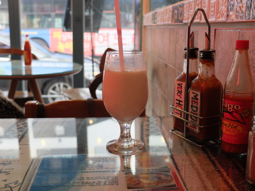 A popular Mexican drink: Horchata 