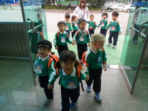 Kindergarten excursions - uniformly organised fun!