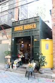 Exterior of Boogie Burger